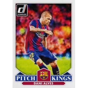 PANINI2015 Donruss Soccer インサート 【Pitch Kings】 4 Dani Alves (FC Barcelona)｜jambalaya