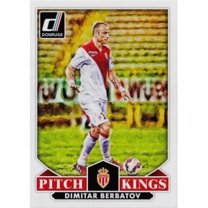 PANINI2015 Donruss Soccer インサート 【Pitch Kings】 6 Dimitar Berbatov (AS Monaco)｜jambalaya