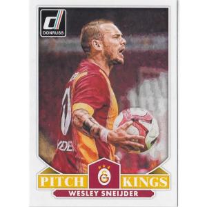 PANINI2015 Donruss Soccer インサート 【Pitch Kings】 24 Wesley Sneijder (Galatasaray)｜jambalaya
