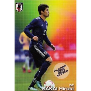 BE-02 【酒井宏樹】カルビー2018 サッカー日本代表チームチップス レギュラー [プレイングタ...