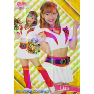 13 【Lisa (ソフトバンク/Honeys)】BBM プロ野球チアリーダーカード2019 -華- レギュラーホロパラレル｜jambalaya