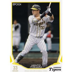 418 【糸原健斗/阪神タイガース】エポック 2019 NPBプロ野球カード レギュラー