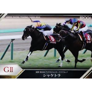 6 【シャケトラ】エポック ホースレーシングカード2019 レギュラー [2019年前半戦重賞優勝馬...