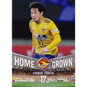 16 【富田晋伍】[クラブ発行]2019 ベガルタ仙台 オフィシャルカード
