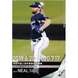 40 【牛島和彦/中日ドラゴンズ】2020BBM FUSION レギュラー [記録の