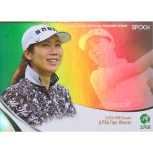 【李知姫】エポック 2020 日本女子プロゴルフ協会オフィシャルカード インサート [ホログラフィカ]｜jambalaya