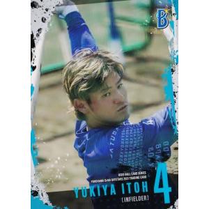 横浜ベイスターズ　伊藤光　ユーズドボール　トレーディングカード 61 【伊藤光】2021 横浜DeNAベイスターズ ユーズドボール