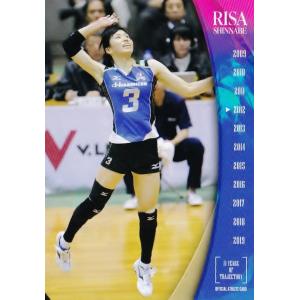 53 【新鍋理沙】2021 新鍋理沙 オフィシャルアスリートカード -11年の