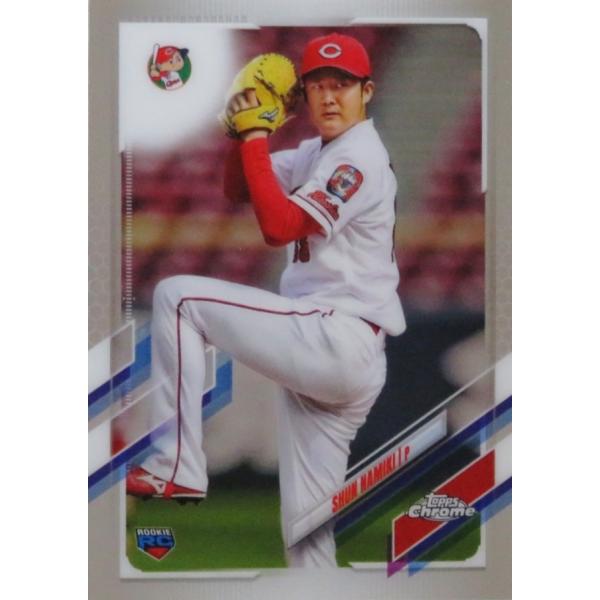 133 【行木俊(ROOKIE)/広島東洋カープ】2021 topps Chrome NPBベースボ...