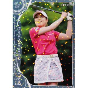 4 【西村優菜】エポック 2022 日本女子プロゴルフ協会オフィシャルカード TOP PLAYERS...