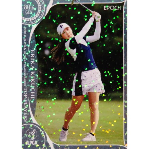 8 【菊地絵理香】エポック 2022 日本女子プロゴルフ協会オフィシャルカード TOP PLAYER...