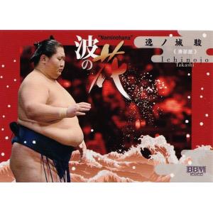 71 【逸ノ城 駿】BBM2022 大相撲カード「華」レギュラー [波の花]