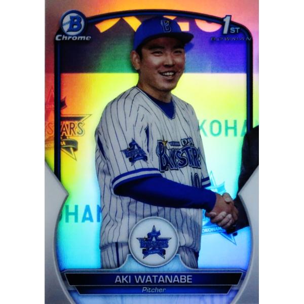 BP6 【渡辺明貴(ROOKIE)/横浜DeNAベイスターズ】2023 Topps Bowman N...