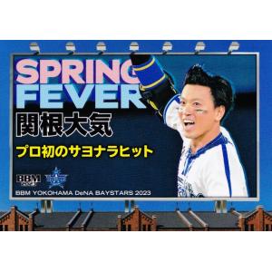 74 【関根大気】BBM 横浜DeNAベイスターズ 2023 レギュラー [Spring Fever...