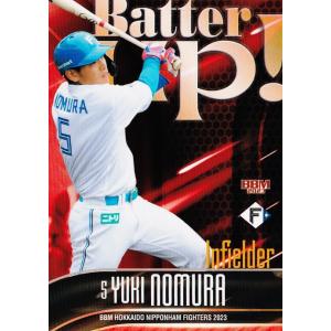 77 【野村佑希】BBM 北海道日本ハムファイターズ 2023 レギュラー [Batter up!]