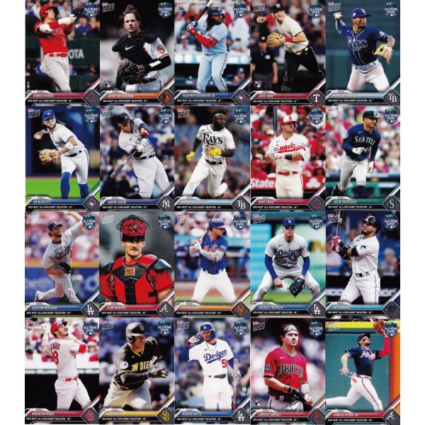 [NEW]【コンプリートセット/全20種(大谷翔平含む)】2023 MLB TOPPS NOW Al...