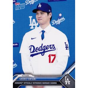 OS23【大谷翔平/ドジャース】2023 MLB TOPPS NOW [2023.12.14] ドジャースとの契約にサイン 入団会見 (PR:61116)