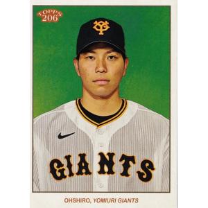 4 【大城卓三/読売ジャイアンツ】2023 Topps 206 NPB ベースボールカード レギュラ...