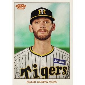 28 【K.ケラー/阪神タイガース】2023 Topps 206 NPB ベースボールカード レギュ...