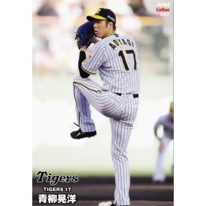 3 【青柳晃洋/阪神タイガース】カルビー 2024 プロ野球チップス第1弾 レギュラー｜jambalaya