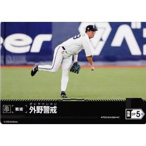 PDC05【外野警戒(杉本裕太郎)/オリックス・バファローズ】2024 ブシロード プロ野球DREAM ORDER パ・リーグ ブースターパック vol.1 ノーマル [C]｜jambalaya