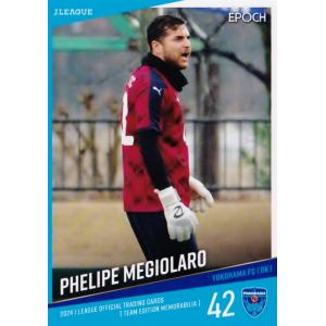 30 【フェリペ メギオラーロ】2024 Jリーグカード TEメモラビリア 横浜FC レギュラー