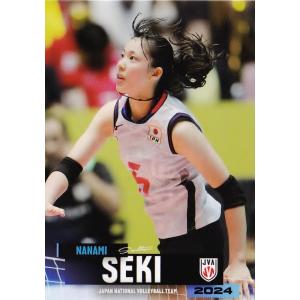24 【関菜々巳】2025 バレーボール女子日本代表 トレーディングカード