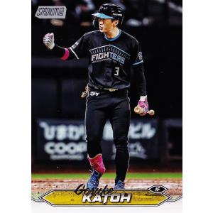 113 【加藤豪将/北海道日本ハムファイターズ】2024 Topps NPB Stadium Clu...