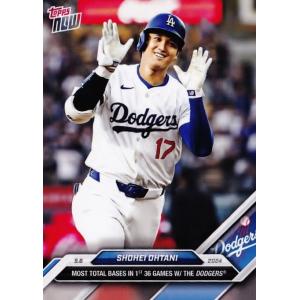 [NEW]164【大谷翔平/ドジャース】2024 MLB TOPPS NOW [2024.5.6] 3試合連発、両リーグ単独トップの11号HR (PR:9840)｜jambalaya