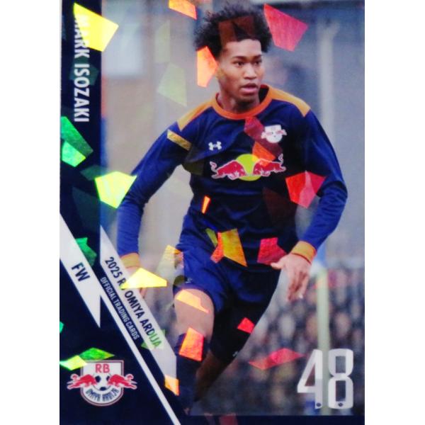 30 【磯崎麻玖(ROOKIE)】[クラブ発行]2025 RB大宮アルディージャ オフィシャルカード...