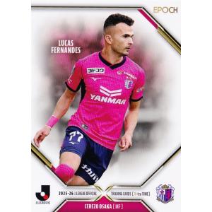 64 【ルーカス フェルナンデス/セレッソ大阪】エポック 2025-26  Jリーグオフィシャルカー...