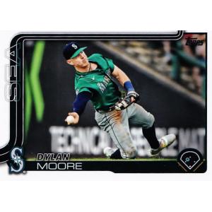 105 【Dylan Moore/Seattle Mariners】2025 Topps Baseb...