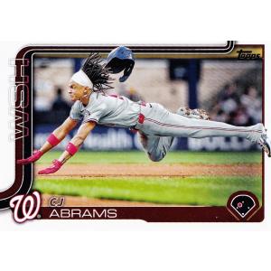 122 【CJ Abrams/Washington Nationals】2025 Topps Bas...