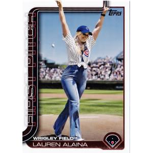 FP9【Lauren Alaina】2025 Topps Baseball Series 1 MLB...