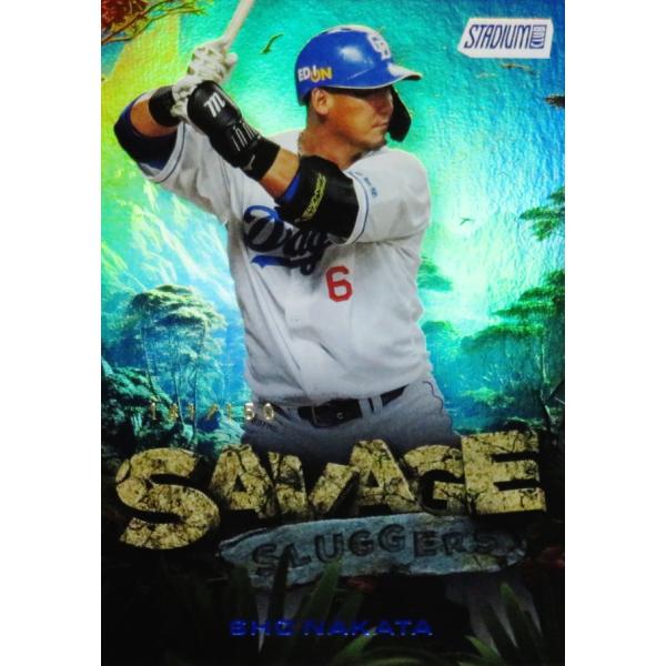 【中田翔/中日ドラゴンズ】2025 Topps NPB Stadium Club [SAVAGE S...