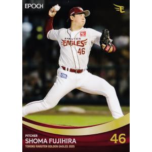 17 【藤平尚真】エポック 2025 東北楽天ゴールデンイーグルス ベースボールカード レギュラー