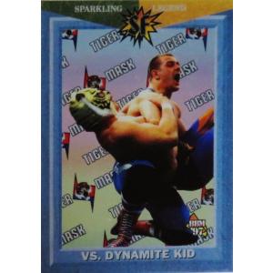 SL2 【タイガーマスク(ダイナマイト・キッド戦)】BBM 1997 プロレスカード SPARKLI...