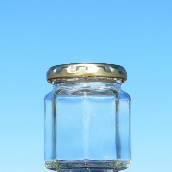 ジャム瓶 ジャム１２５八角 ８０本入