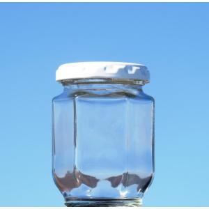 ジャム瓶 ジャム140六角 56本入の詳細画像2