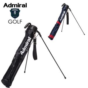 ADMIRAL GOLF アドミラル ゴルフ セルフスタンド ユニセックス ADMG3AK6 ブラック ネイビー セルフスタンドバッグ  ハーフスタンド キャディバッグ ゴルフ