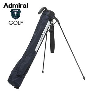 Admiral セルフスタンドバッグ ネイビー Admiral Golf アドミラル ゴルフ ADMIRAL GOLF セルフスタンド