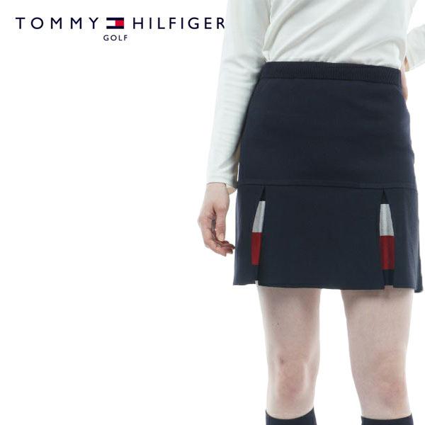 TOMMY HILFIGER GOLFトミーヒルフィガー ゴルフ  ボックスプリーツ ニットスカート...