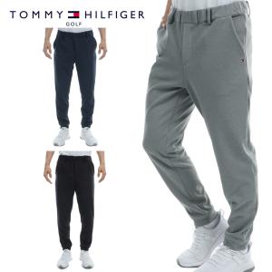 TOMMY HILFIGER GOLF トミーヒルフィガー ゴルフ ジョガーパンツ メンズ THMA321 グレー ブラック ネイビー 吸水速乾  UVカット 日本製｜jamcollection