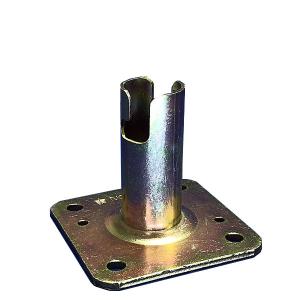 ジャッキ ベース 直径42.7-48.6mm用 JB-35 6本入 枠組部品 単管