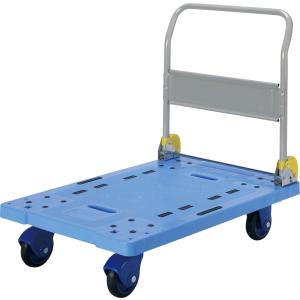 法人限定】静音台車 ブレーキ付 耐荷重300kg 折りたたみ式 手押し 台車