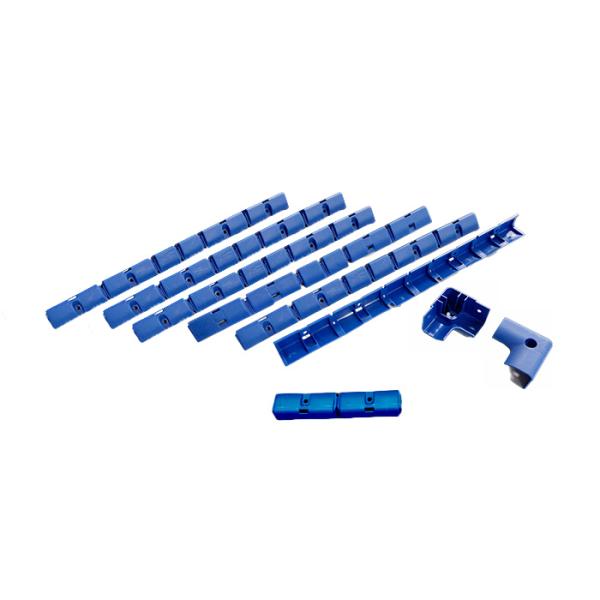 カチッと隊 スリムタイプ AR-0828 275×1400用 工事看板用 樹脂製 コーナーガード 工...