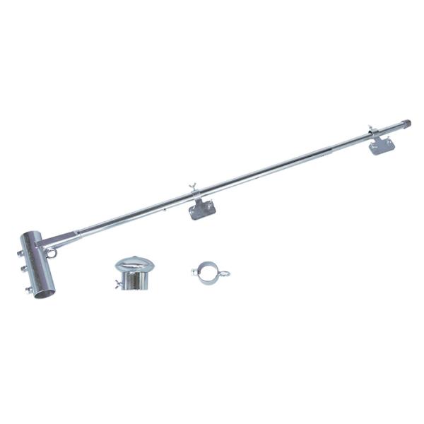 フラッグキーパー(兼用型)  1本  (アラオ) 48.6Φ単管用  旗のサイズ及び上段 下段を問わ...