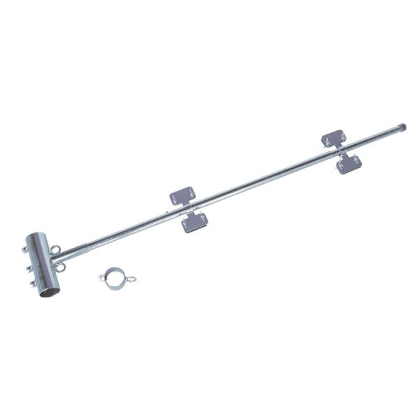 フラッグキーパー (中段用)  1本  (アラオ) 48.6Φ単管用 １本の単管で社旗・安全旗を同時...