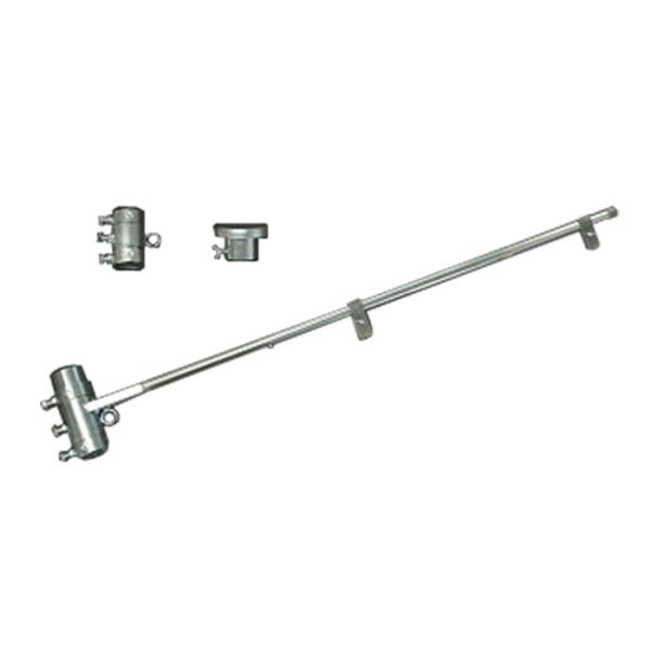 フラッグキーパー (回転式) 1本  (アラオ)  48.6Φ単管用　回転することで風を受け流してく...