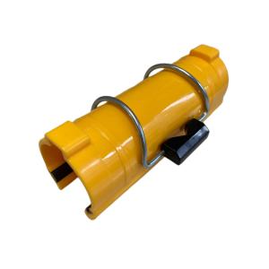 アラオ パッチンクリップ 48.6φ 新型 タイプ2 黄色 単管用